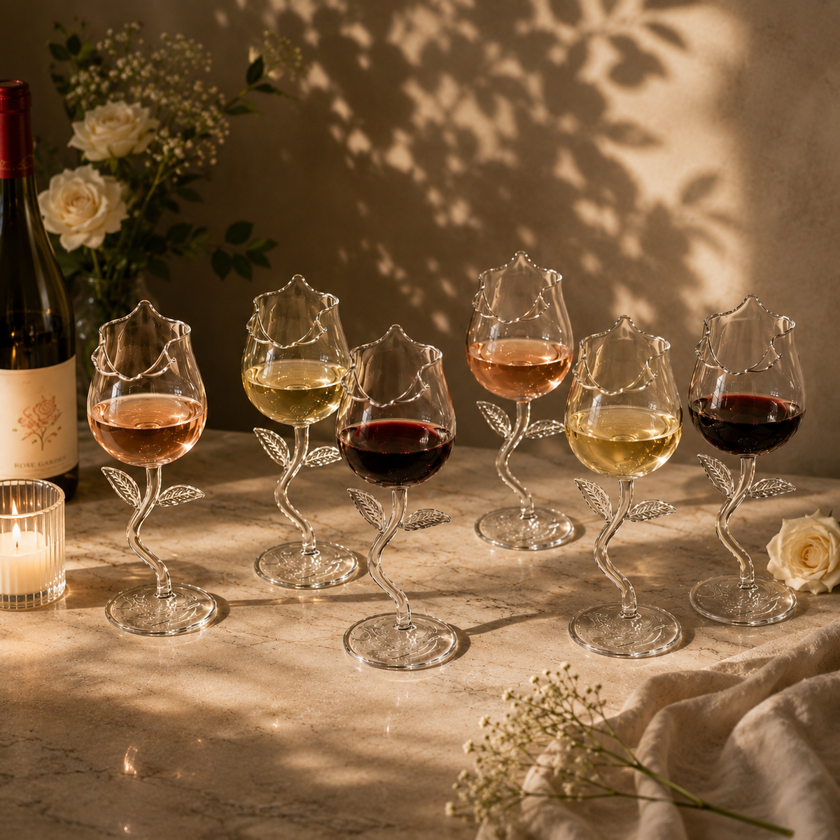 Rose de Lumiere Glass