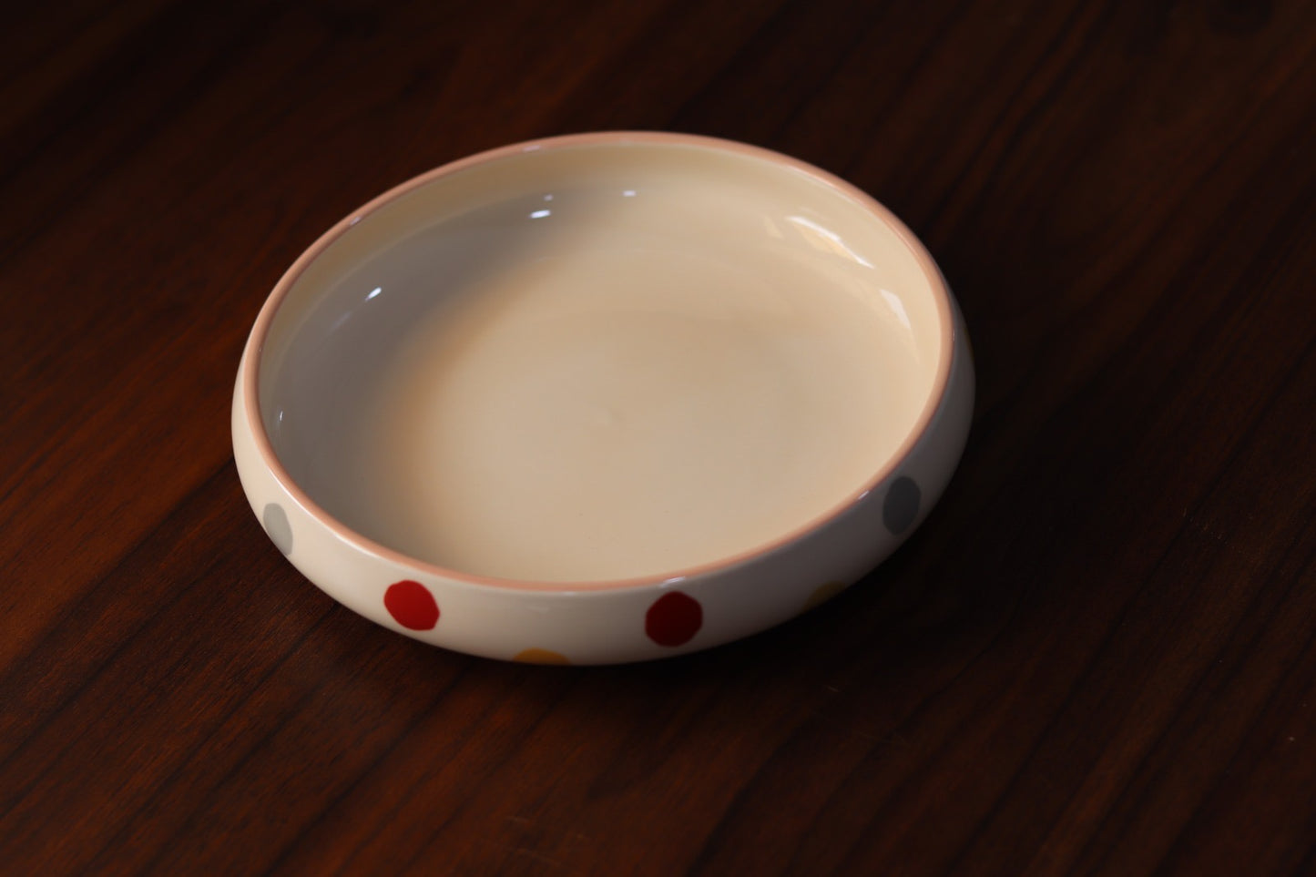 Pastel polka Bowls set of 3
