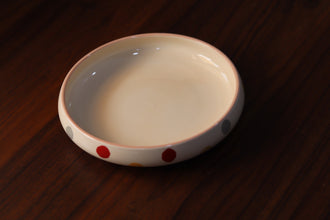 Pastel polka Bowls set of 3