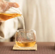 Sakura Glass Tea Cup