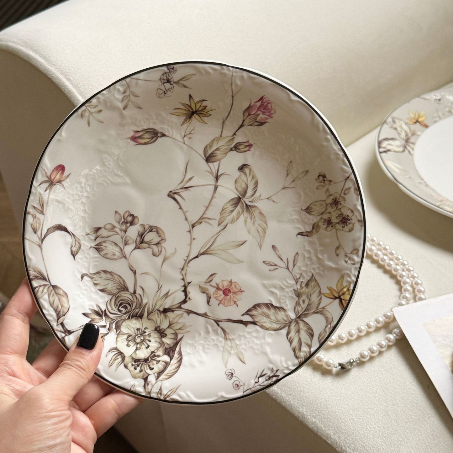 Orchid Lace Ceramic set