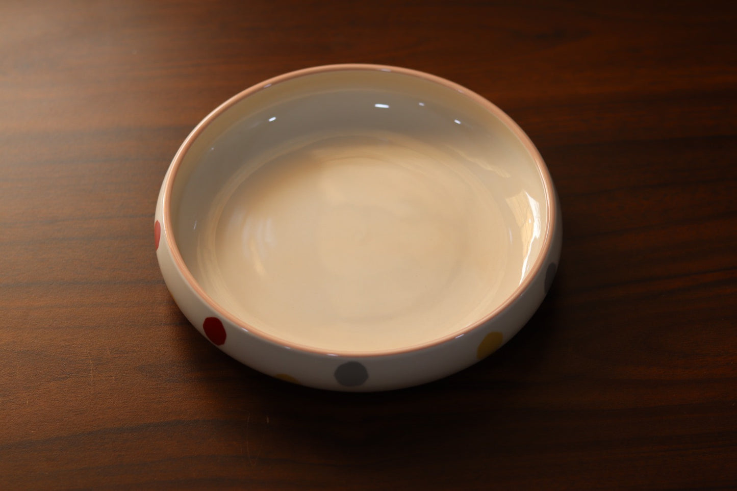 Pastel polka Bowls set of 3