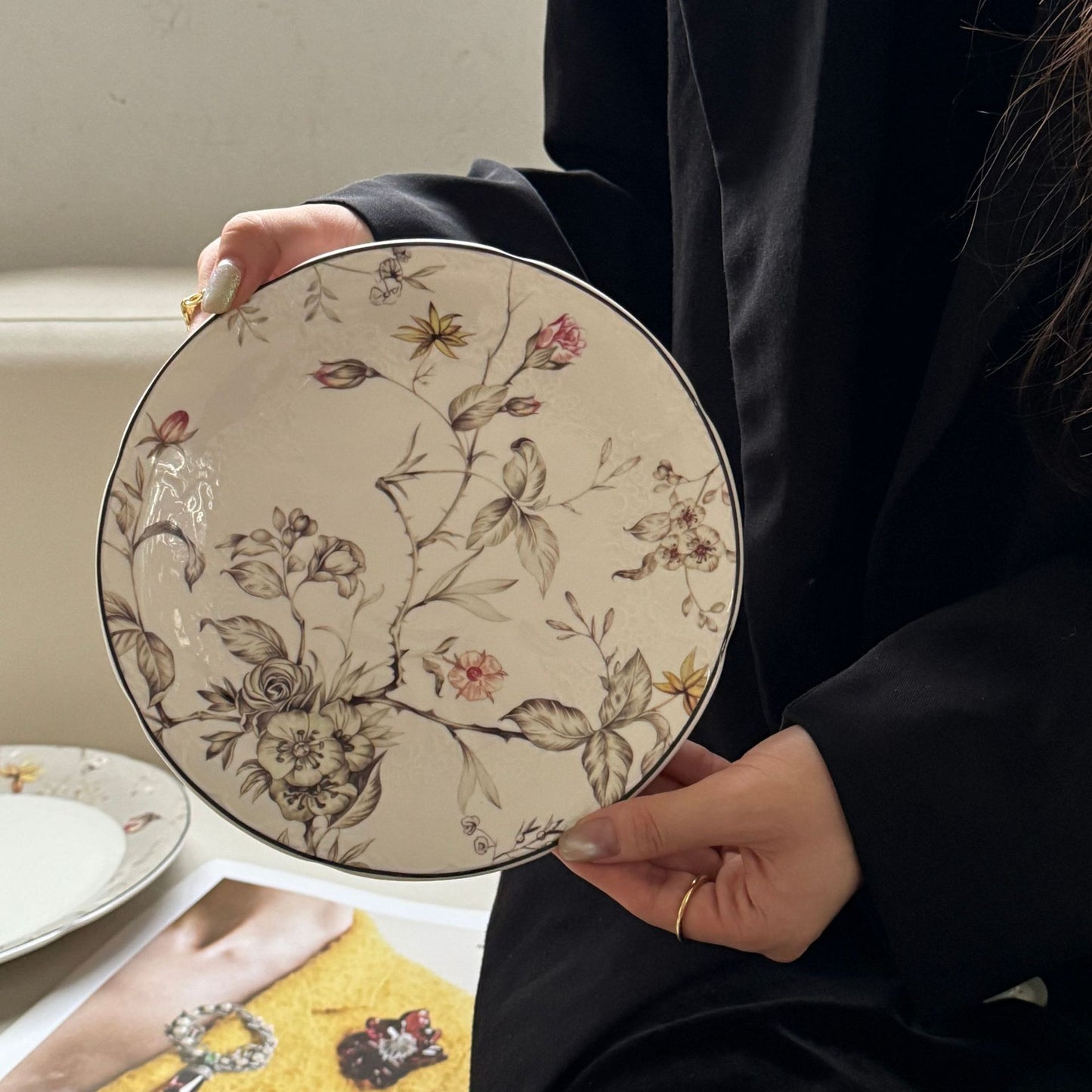 Orchid Lace Ceramic set