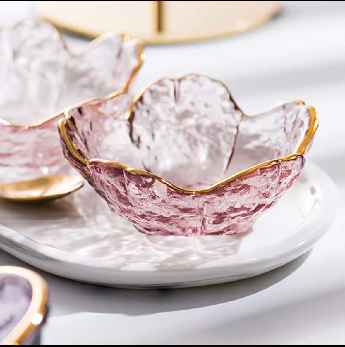 Mini Sakura Petal Glass Bowl