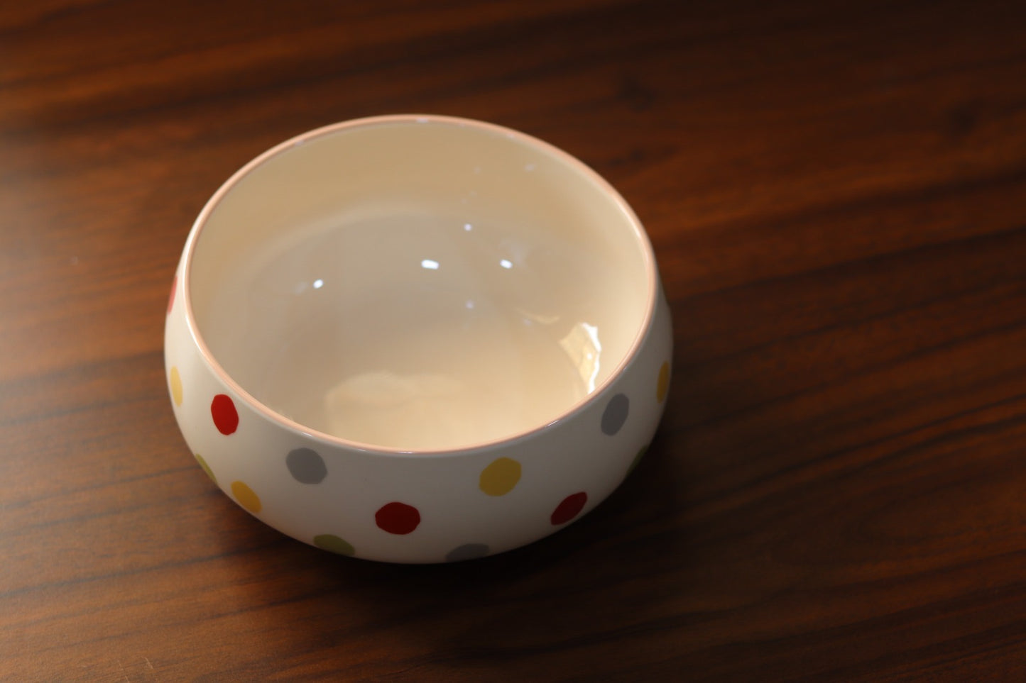 Pastel polka Bowls set of 3
