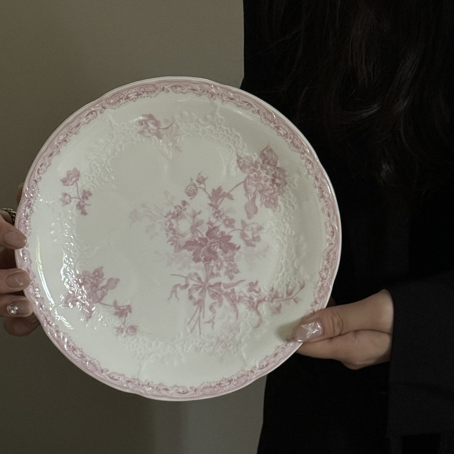 Royal Rose Lace plate