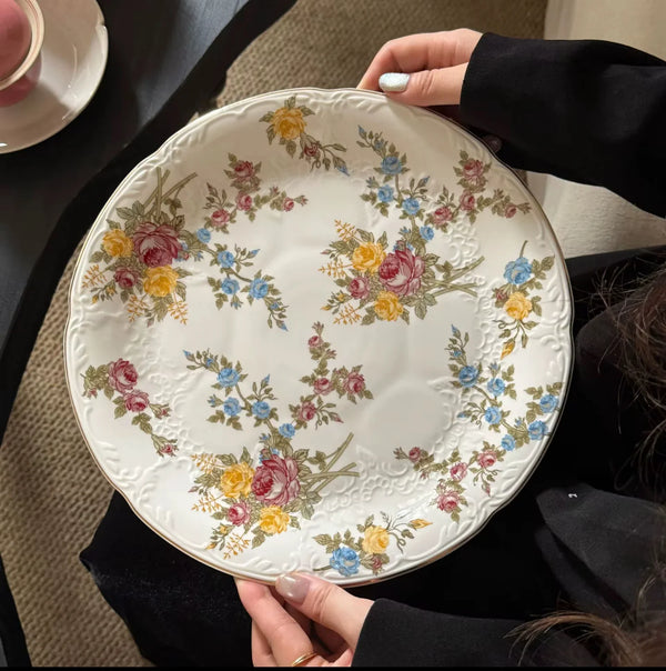 Country Garden Plates - Set of 4